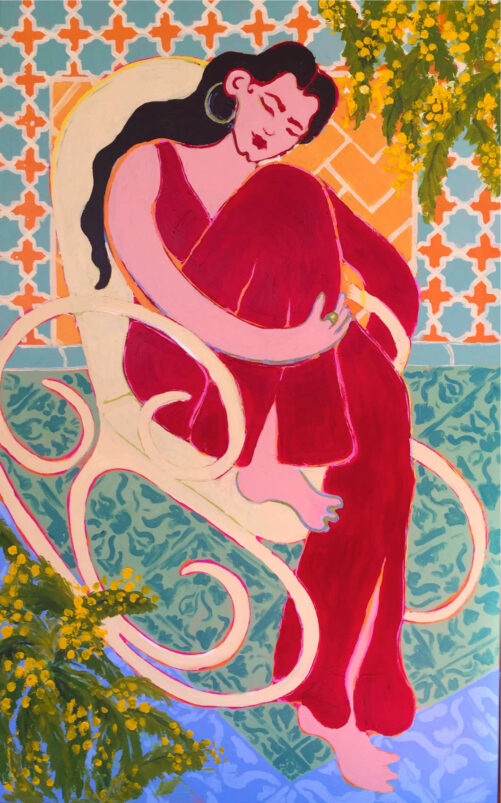 De azulejos y flores